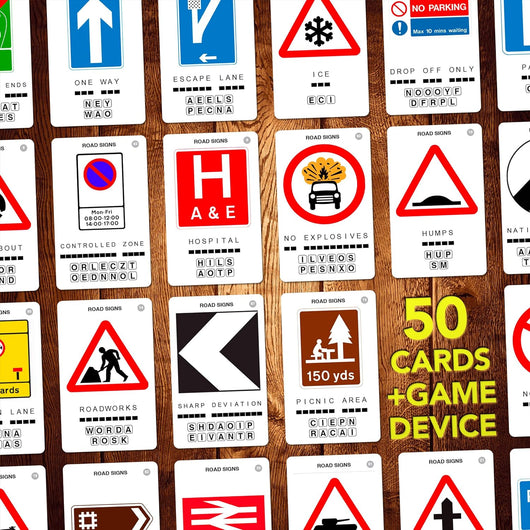 100 PICS Road Signs Game