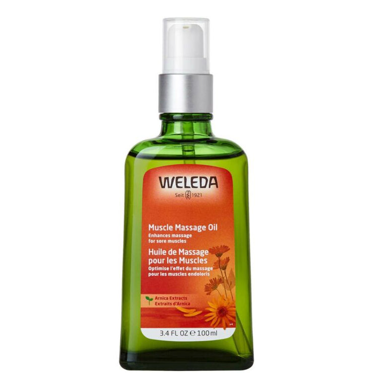 Weleda Muscle Massage Oil 100 mL | SupplyNest Canada