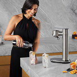 Breville Brushed Stainless Steel InFizz Aqua Soda Maker Without CO2 Cylinder