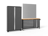 Bold Series 2 Piece Cabinet Set with Project Center and 42 in. Locker