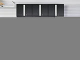 Pro Series 6 Piece Cabinet Set with Base, Wall Cabinet, Locker and Utility Cart