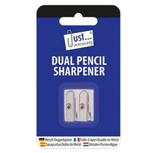 High Quality Metal Dual Pencil Sharpener 2 Pack
