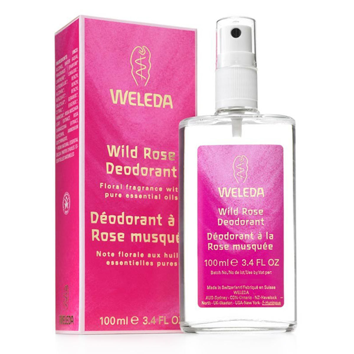 Weleda Wild Rose Deodorant 100 mL