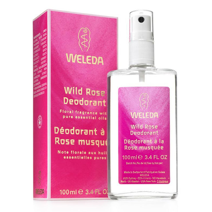 Weleda Wild Rose Deodorant 100 mL | SupplyNest Canada
