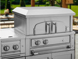 Outdoor Kitchen Platinum 33 in. Built-In Pizza Oven