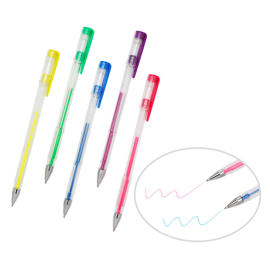Exerz 24pcs gel pens in a wallet