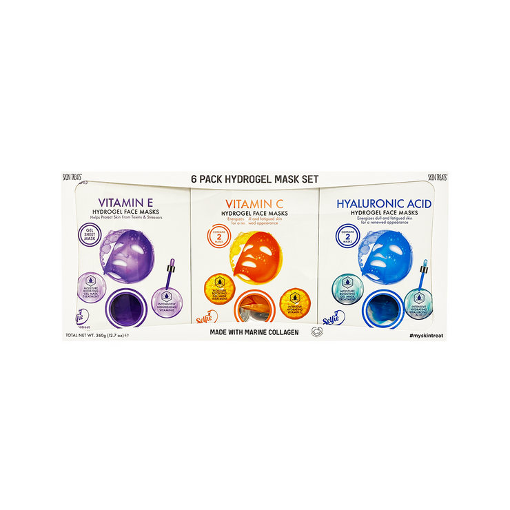 Skin Treats 6 Pack Hydrogel Mask Set – Skin Treats | SupplyNest Canada