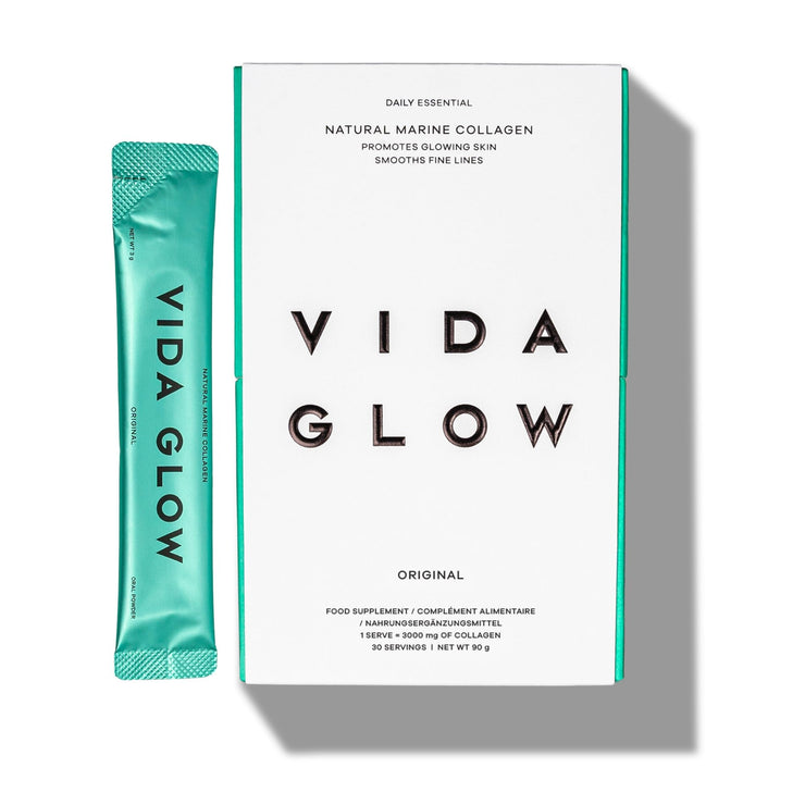 Natural Marine Collagen Sachets - Original – Vida Glow | SupplyNest Canada
