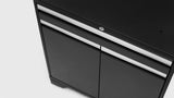 Pro Series 14 Piece Cabinet Set with Lockers, Base, Wall, Tool Drawer Cabinets and 56 in. Worktop