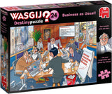 WASGIJ Destiny Puzzle 24: Business as Usual - 1000 Piece Jigsaw Puzzle