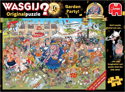 WASGIJ Original Puzzle 40- 1000 Piece Jigsaw Puzzle - 25th Anniversary Edition