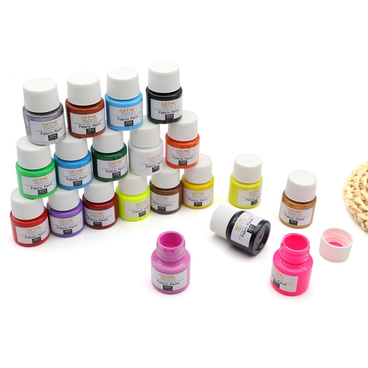 Artme Fabric Paint Set 20 Colours 20ml x 20