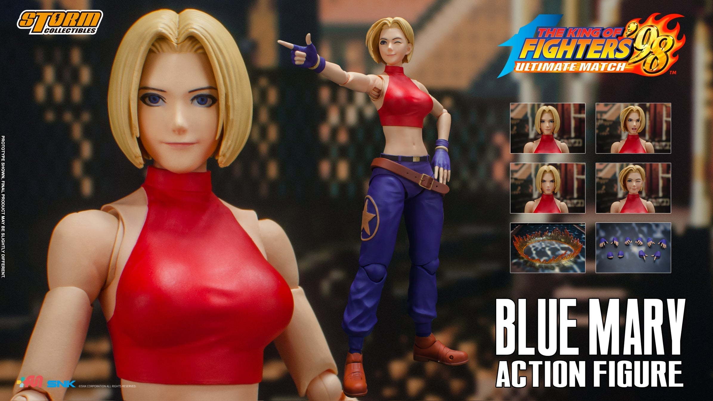 BLUE MARY - THE KING OF FIGHTERS ’98 ULTIMATE MATCH (UK)