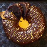 Chocolate and Orange Wreath Cake