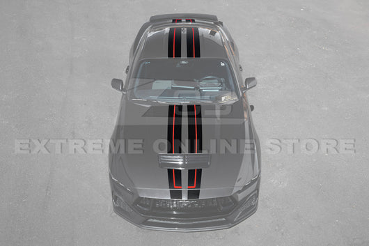 2024-Up Mustang GT Hood Body Stripe 3M Decals