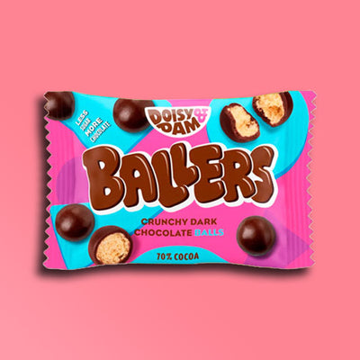Doisy & Dam - Crunchy Dark Chocolate Balls - Ballers