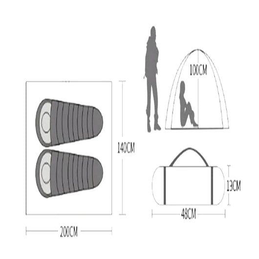 4 Season 2 Person Tent