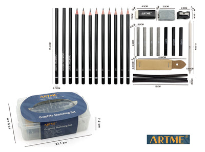 Artme Graphite Sketching Set