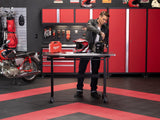 56 in. Manual Adjustable Height Worktable
