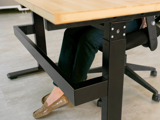 56 in. Manual Adjustable Height Worktable