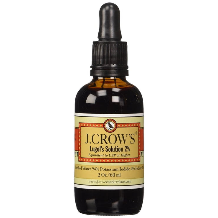 J.Crow’s Lugol’s Solution of Iodine – 2 oz – Jcrow | SupplyNest Canada