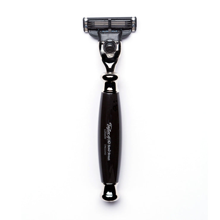 Edwardian Mach3 Razor with Black Handle – Taylor Old Bond St | SupplyNest Canada