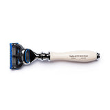 Victorian Fusion Razor with Imitation Ivory Handle