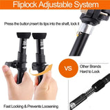 Aluminium Folding Hiking Sticks