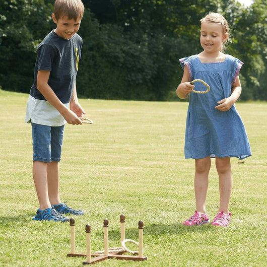 Quoits - Original Quoits - Luxury Solid Wood Quoits Set