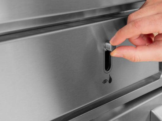 Outdoor Kitchen Platinum 33 in. Built-In Pizza Oven