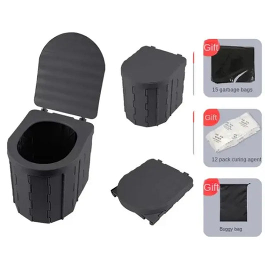 Portable Camping Toilet Foldable and Compact