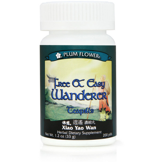 Free & Easy Wanderer (Xiao Yao Wan)-Chinese Formulas-Plum Flower-200 Teapills-Pine Street Clinic