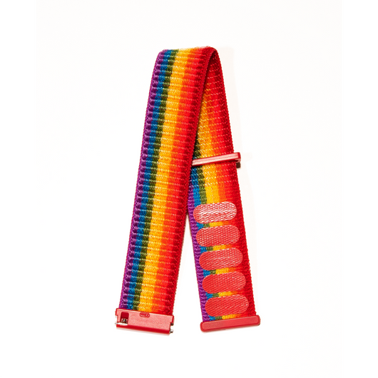 Rainbow Nylon Wyze Watch Straps