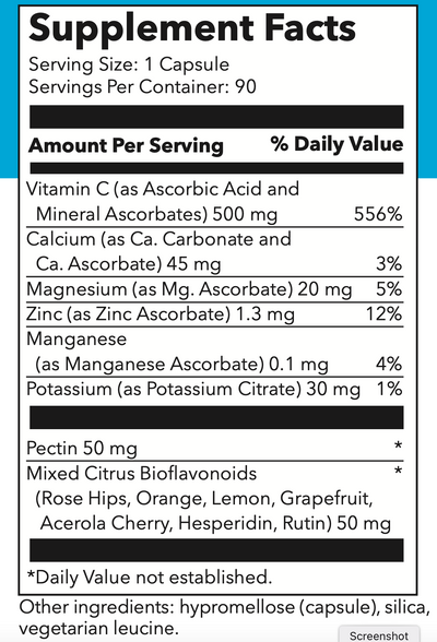 Enhanced Vitamin C (90 Capsules)