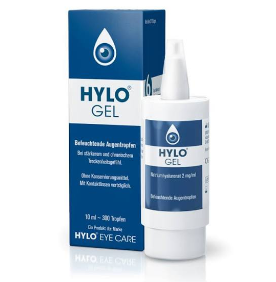 HYLO GEL Lubricating Eye Drops – 10 mL