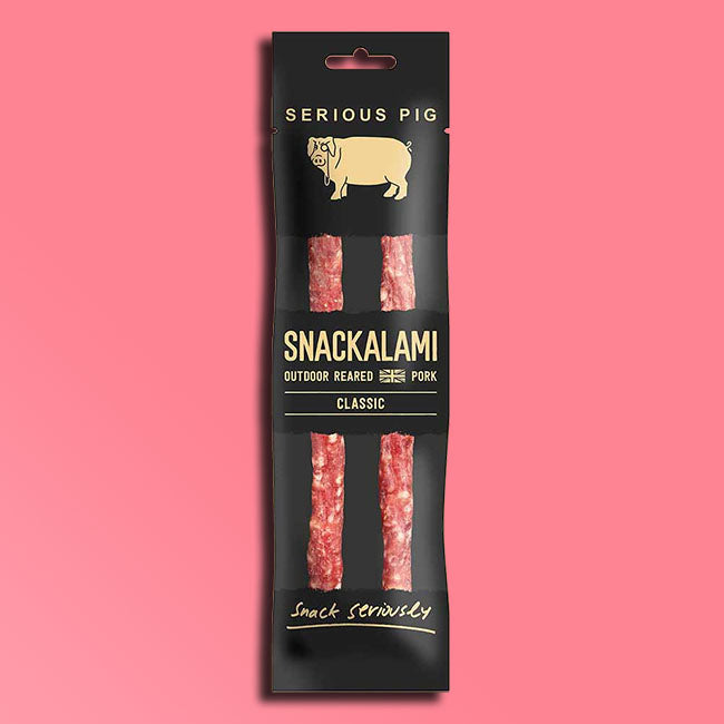 Serious Pig British Charcuterie - Snackalami - Classic