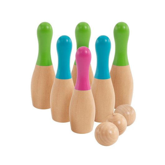 TP Toys Wooden Outdoor Skittles Set
