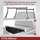 YITAMOTOR® Soft Roll Up Truck Bed Tonneau Cover for 2015-2022 Chevy Colorado/GMC Canyon, Fleetside 6.2 ft Bed