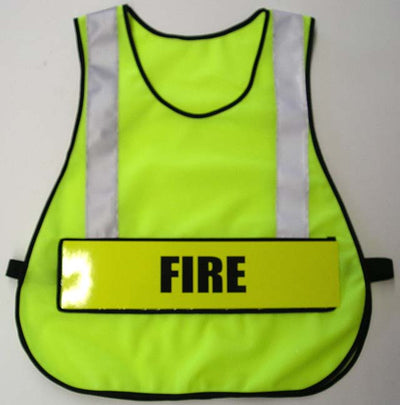 V5-TRC Velcro Title Vest with Reflective Stripes