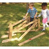Wooden Chutes And Stands (9Pk)