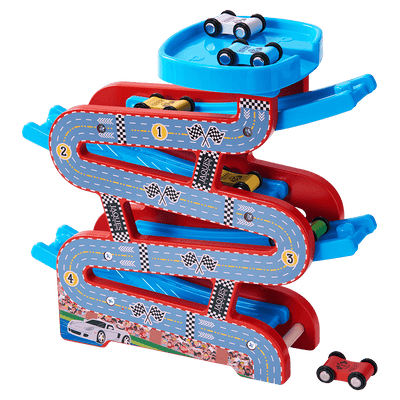 Car Garage Toy - Wooden Car Garage