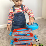 Car Garage Toy - Wooden Car Garage