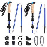 Aluminium Folding Hiking Sticks