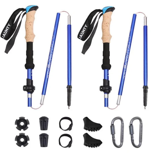 Aluminium Folding Hiking Sticks