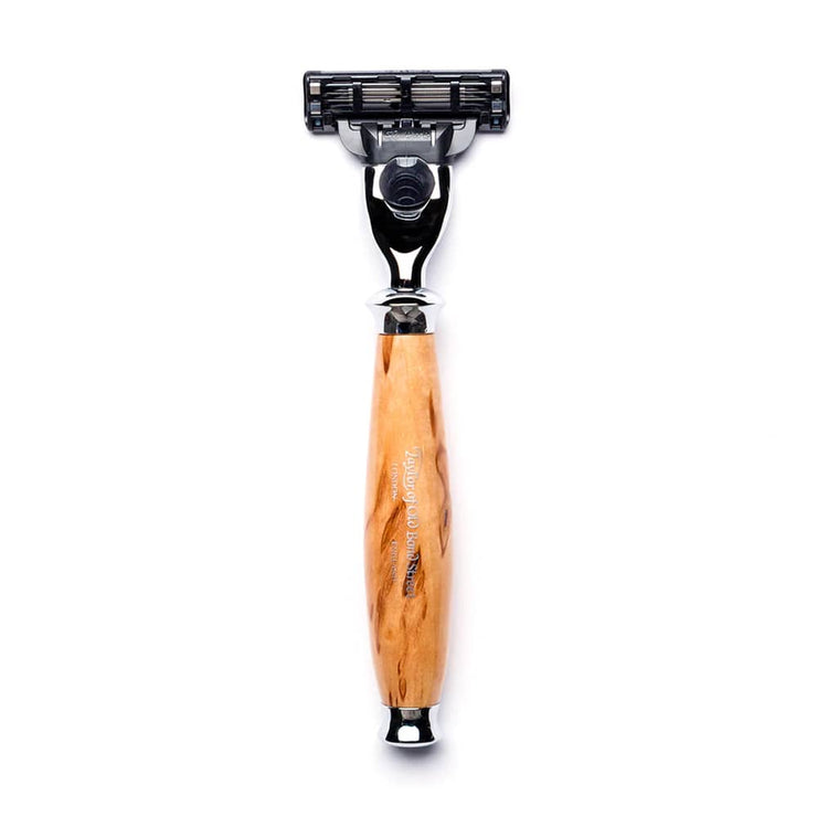 Mach3 Razor with Birch Wood Handle – Taylor Old Bond St | SupplyNest Canada