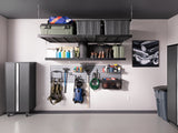 Pro Series 7 Piece Cabinet Set with Base, Wall, Tool Drawer Cabinet, Lockers and 56 in. Worktop