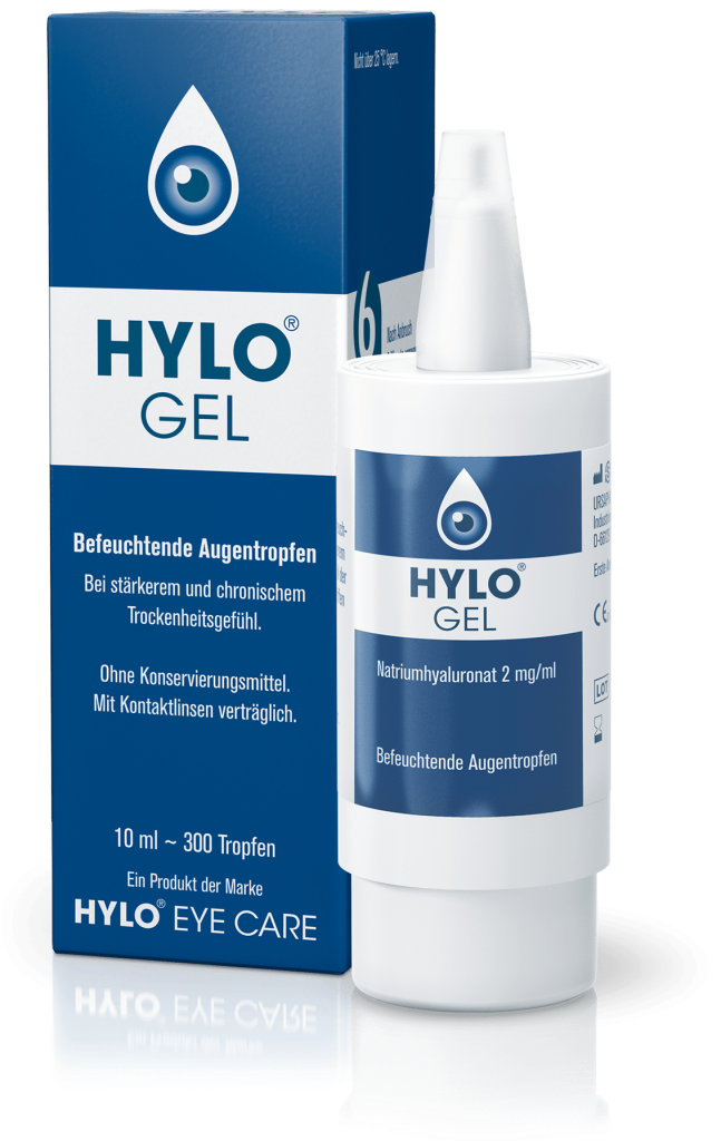 HYLO GEL Lubricating Eye Drops – 10 mL