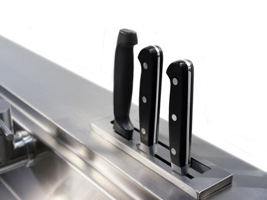 Outdoor Kitchen Aluminum Sink Cabinet - Slate Gray