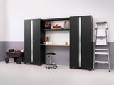 Bold Series 14 Piece Cabinet Set with Tool, Base, Wall Cabinets and 30 in. Lockers
