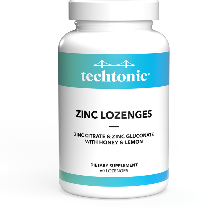 Zinc Lozenges (60 Lozenges) – techtonic | SupplyNest Canada